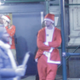 Image for article titled NYC's Millions March Totally Annoyed These SantaCon Attendees